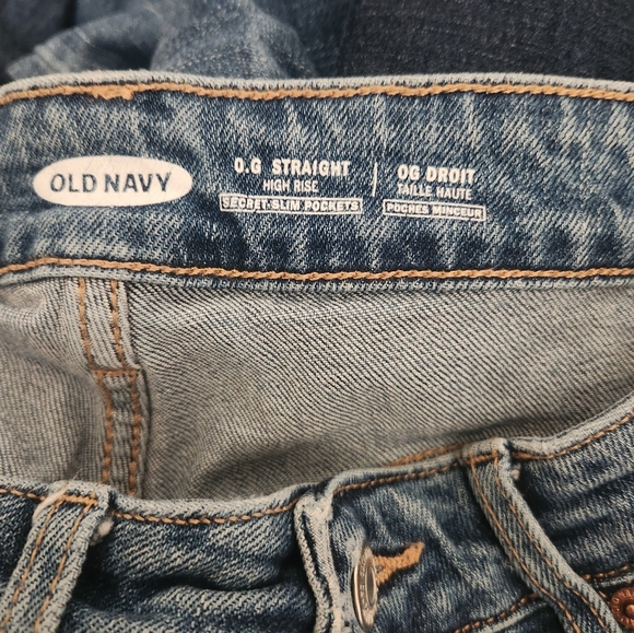 Old Navy- High Rise O.G Straight - Picture 5 of 6